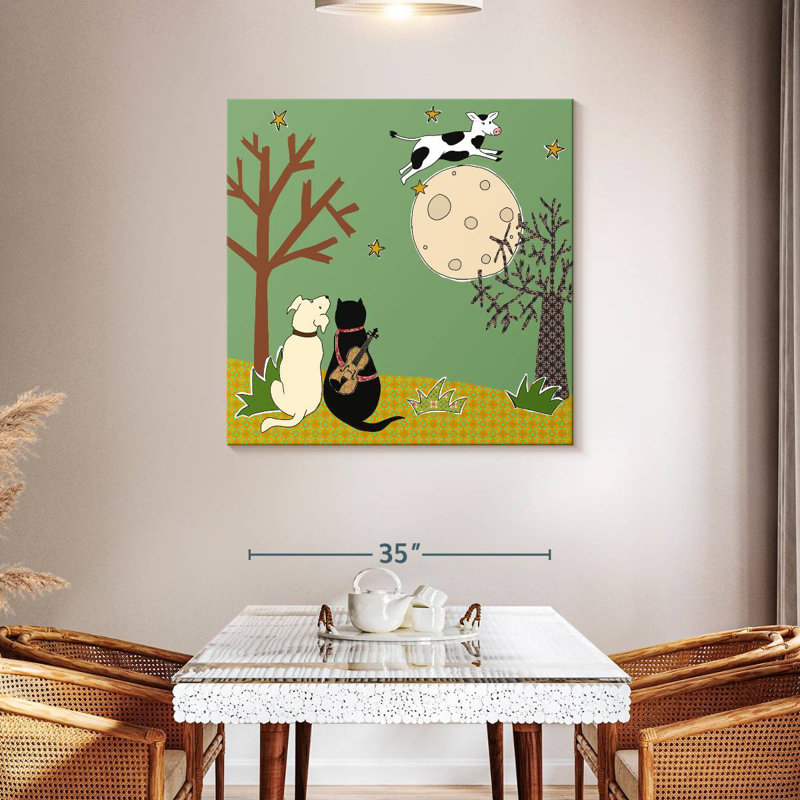 Vache Ashelle sautée par-dessus la lune