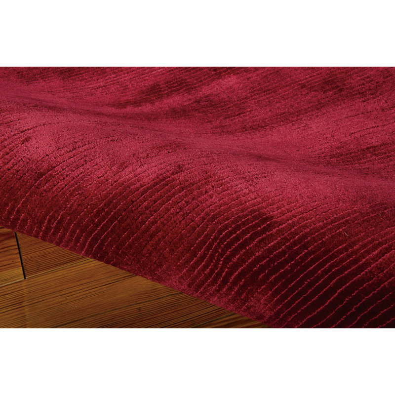 Lunar Solid Colour Hand Woven Area Rug, Rectangle 290 x 396cm