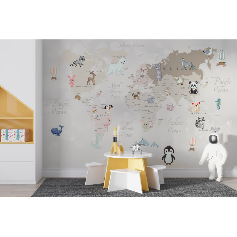 Allissia Wall Mural, 36" L x 60" W
