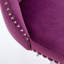 Tabourets de bar pivotants en mauve à hauteur réglable avec repose-pieds-636649691
