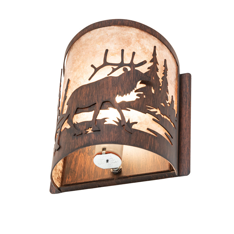 1 - Light Flush Mounted Sconce