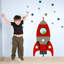 Blast Off Space Rocket Wall Sticker-1223760986-1223760984