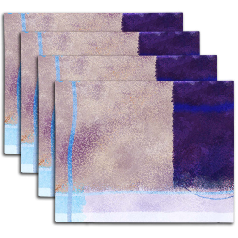 Napperon abstrait en polyester