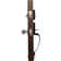 Copper Creek Handleset with Single Cylinder Deadbolt and Door Knob and Colonial Rosette