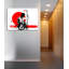 Cortesi Home «Trash Polka- Femelle Samurai» par Nicklas Gustafsson, art mural sur toile-16008008