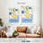 Harnek Copenhagen City Flower Market Poster-108474190