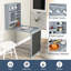 Bureau flottant rectangulaire Billerica-319287055-319287054