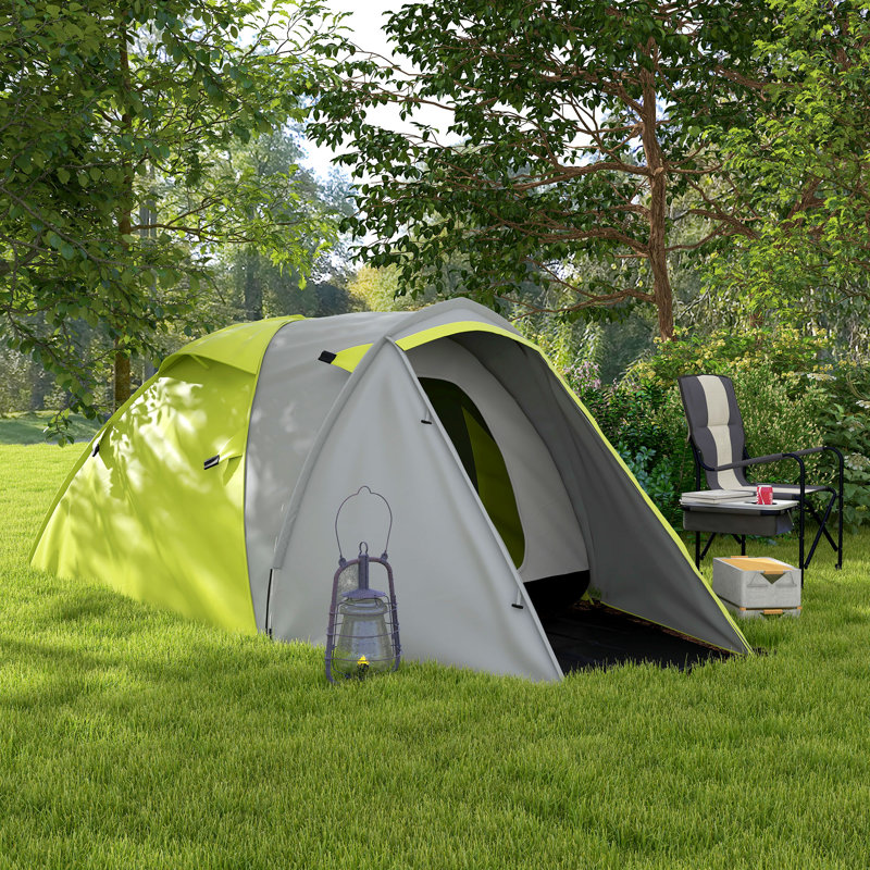 3 Person Tent, Yellow