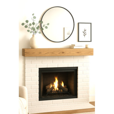 Tablette de manteau de cheminée La Grange H 5 po x P 7 po x L 72 po
