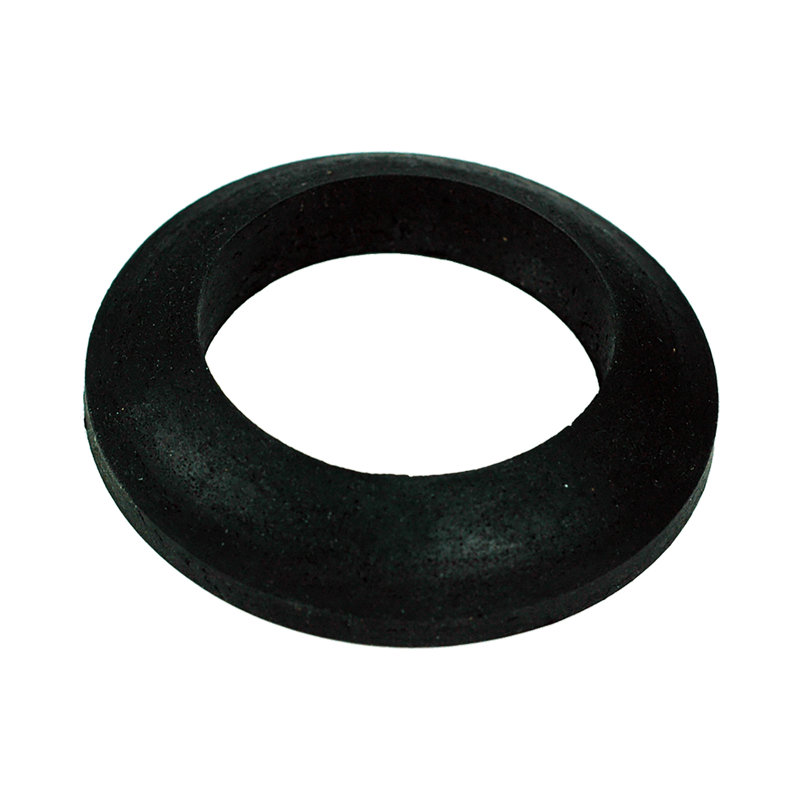 Black Rubber Conical Sponge Washer for Toilets