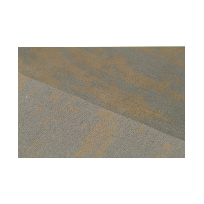 Hand Woven Silk and Wool Area Rug