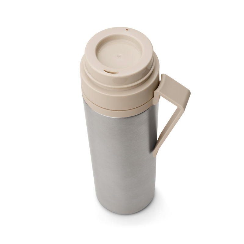 Brabantia Make & Take Insulated Flask, 0.5 Litre, Soft Beige