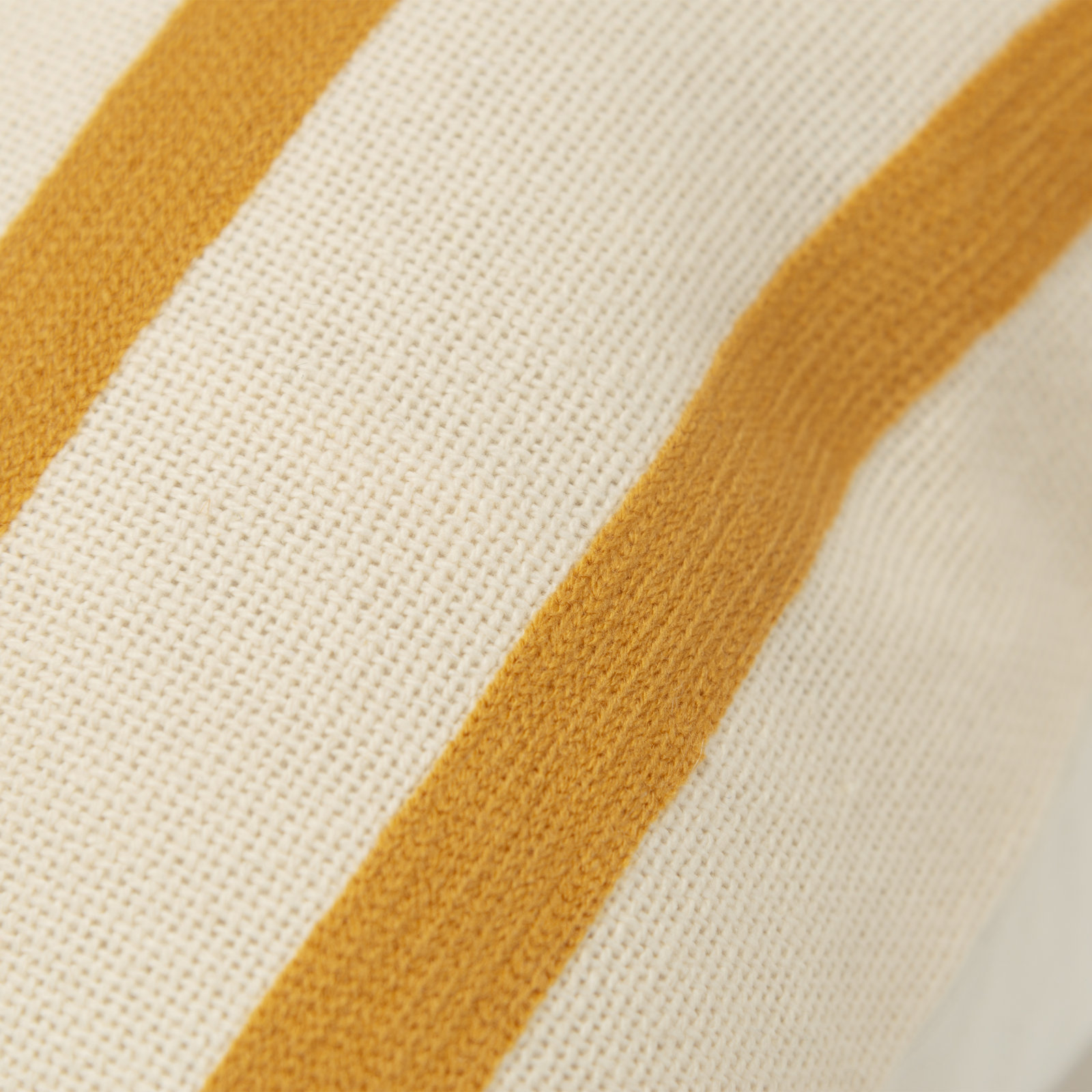 Karka 20" x 20" Embroidered Throw Pillow, Yellow/Natural