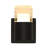 Heer Glass LED Armed Sconce
