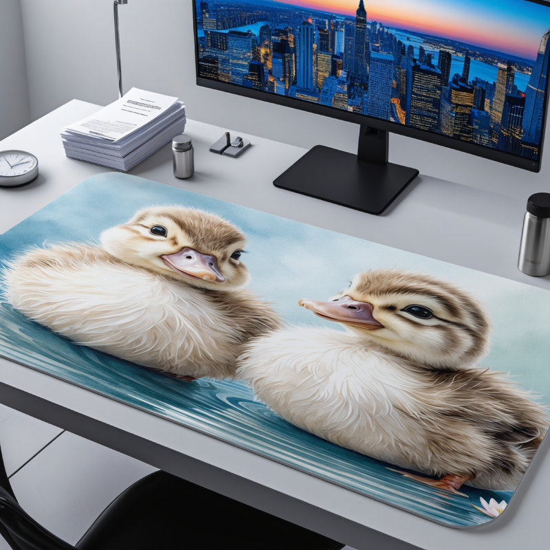 Polyester Desk Pad, 23.6x13.8