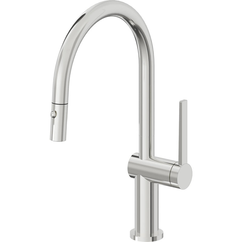 La Spezia Kitchen Faucet, Polished Chrome