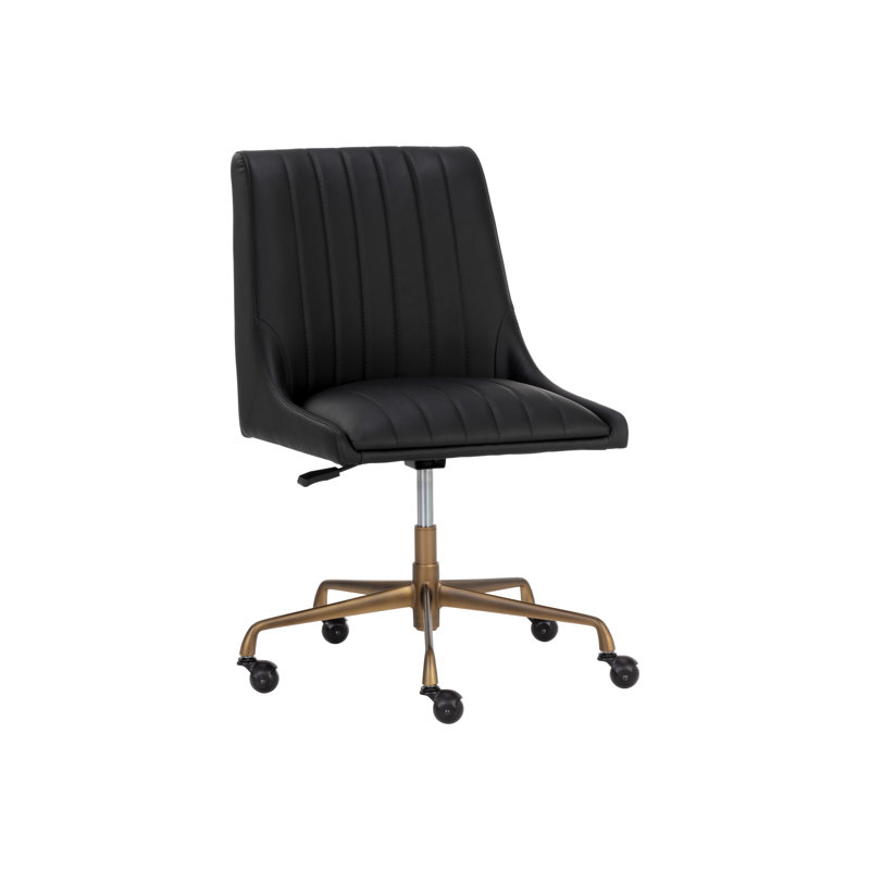 Swivel Office Chair, Black