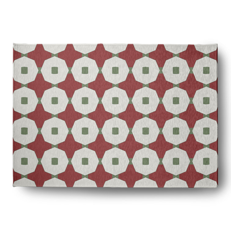 Cynan Chenille Geometric Indoor Rug