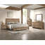 Ensemble de meubles de chambre à coucher en bois 1pc