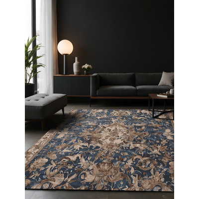 Tapis mauve soyeux et moelleux