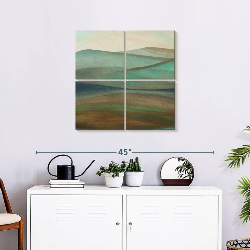 Mountainscape, 26" H x 26" W