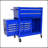 High Capacity Rolling Tool Chest with Wheels and Drawers, 8-Drawer Tool Storage Cabinet--BLUE
