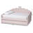 Foust Timila Modern and Contemporary Velvet Upholstered Daybed with Trundle