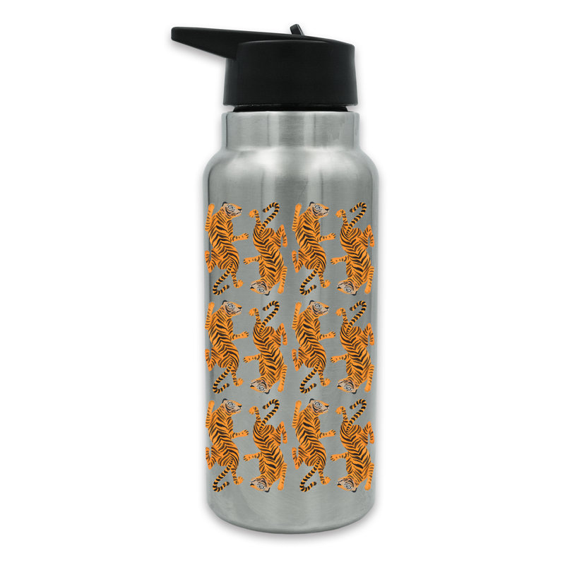 Jungle Tiger Pattern 32 oz. Tumbler