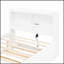 Lit plateforme moderne avec lit gigogne, tiroirs et prises USB pour plus de commodité et de rangement-459707037