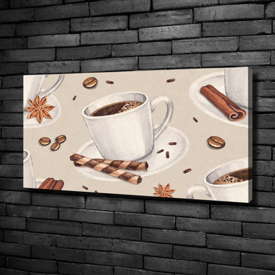 Cup Of Coffee - Wrapped Canvas Print