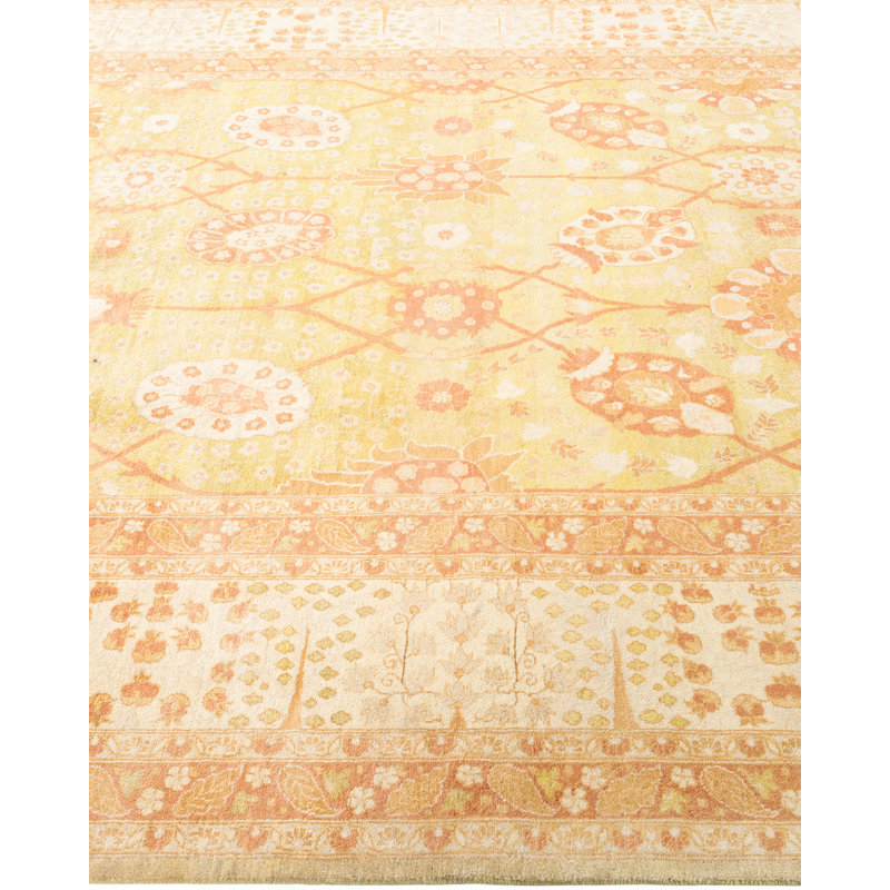 Classic One-of-a-Kind 6' 3" x 9' 4" Hand Knotted Area Rug