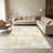 1PC Neutral Beige Abstract Watercolor Brushstroke area rugs for Living Room, Soft and Comfortable, Suitable for all seasons, easy-to-maintain, machine washable Indoor floor mat, Under Table Farmhouse suitable for dining table, bedroom, home office,-129131841