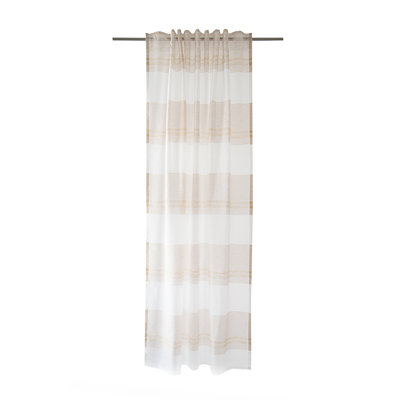 Laetitia Semi Sheer Curtain Single Panel
