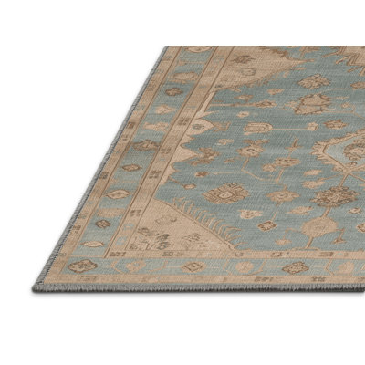 Machine Washable Afyon Gray Area Rug