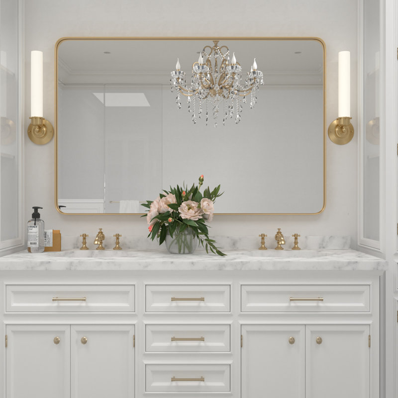 Miroir de salle de bain PrimePlus, 24 po x 16 po, Noir