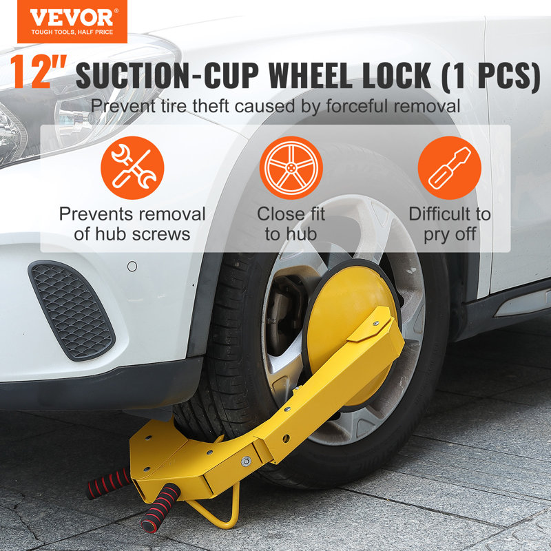 Wheel Lock Clamp, 1 Pack Trailer Wheel Lock