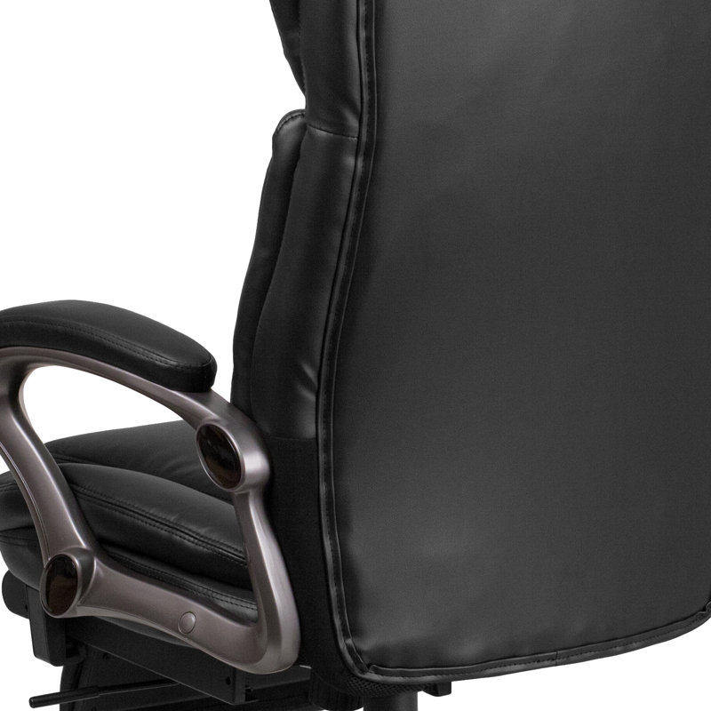 Executive High-Back Black LeatherSoft Swivel Office Chair