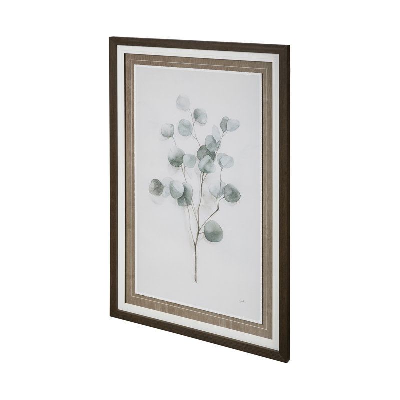 «Spring Gestures I a», reproduction d'art encadrée sous verre, Gestes printaniers I