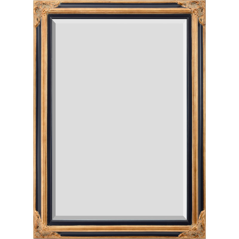 Miroir d'appoint David-Paul, Doré / Marine