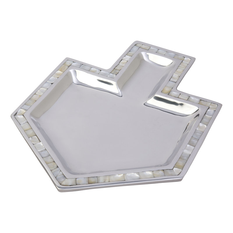Plateau en aluminium dreidel