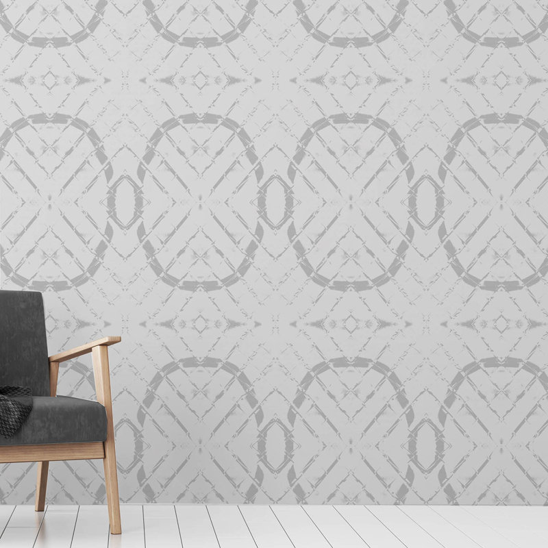 Diamond Link, Light Gray, Paper