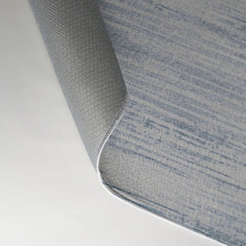 Tapis gris abstrait intérieur et extérieur, Rectangulaire 3 pi x 5 pi