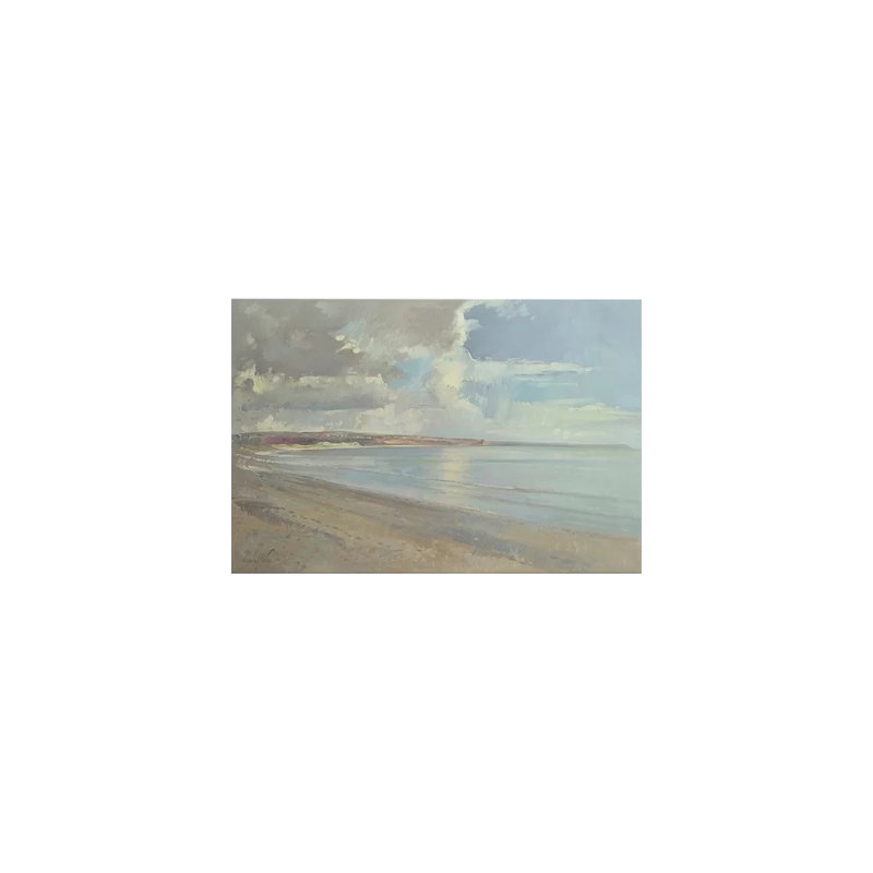 «Reflection Clouds, Oxwich Beach, 2001», reproduction d'art, H 20 po x l 30 po x P 1,5 po, Toile