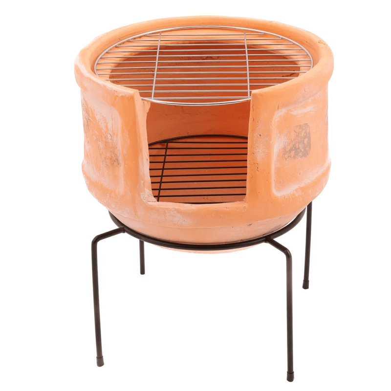 RedFire Fireplace Lima Clay Straw