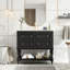 Armoire de salle de bain avec lavabo et 4 tiroirs-17626354