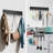 Key Holder for Wall, Key Hooks with 10 Hooks, Wall Mounted Key Holder for Hallway