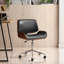 Kimpel Faux Leather Mid-Century Office Chair-279099720