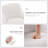 Ashwell Swivel Full Back Arms Upholstered 26.6"H Counter Stool with Solid Rubberwood Frame and Gold Footrest-1236094862