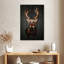 Cerf Brampt sur fond noir-106965239