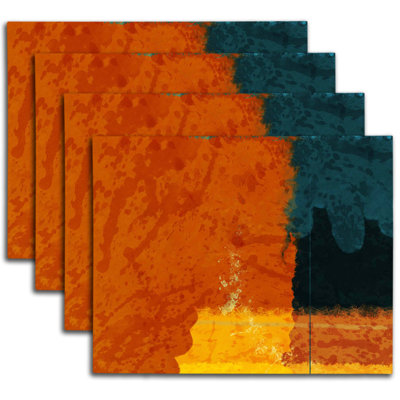 Napperon abstrait en polyester